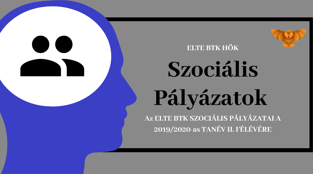 Szociális pályázatok 2019/ 2020. II. félév