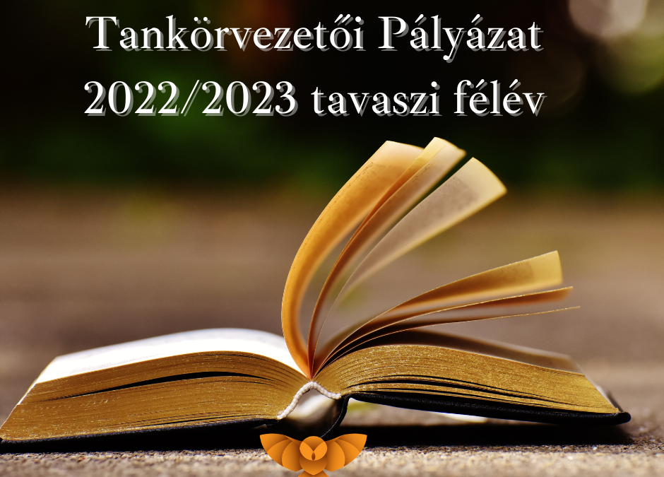 Tankörvezetői Pályázat 2022/2023 tavaszi félév