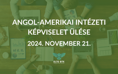 Angol-Amerikai Intézeti Képviselet ülése