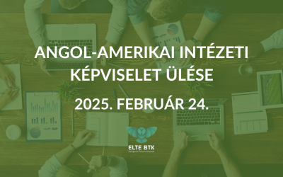 Angol-Amerikai Intézeti Képviselet ülése