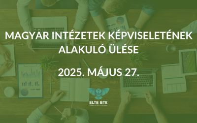Magyar Intézetek Képviseletének alakuló ülése