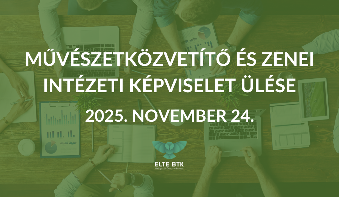 Művészetközvetítő és Zenei Intézeti Képviselet alakuló ülése