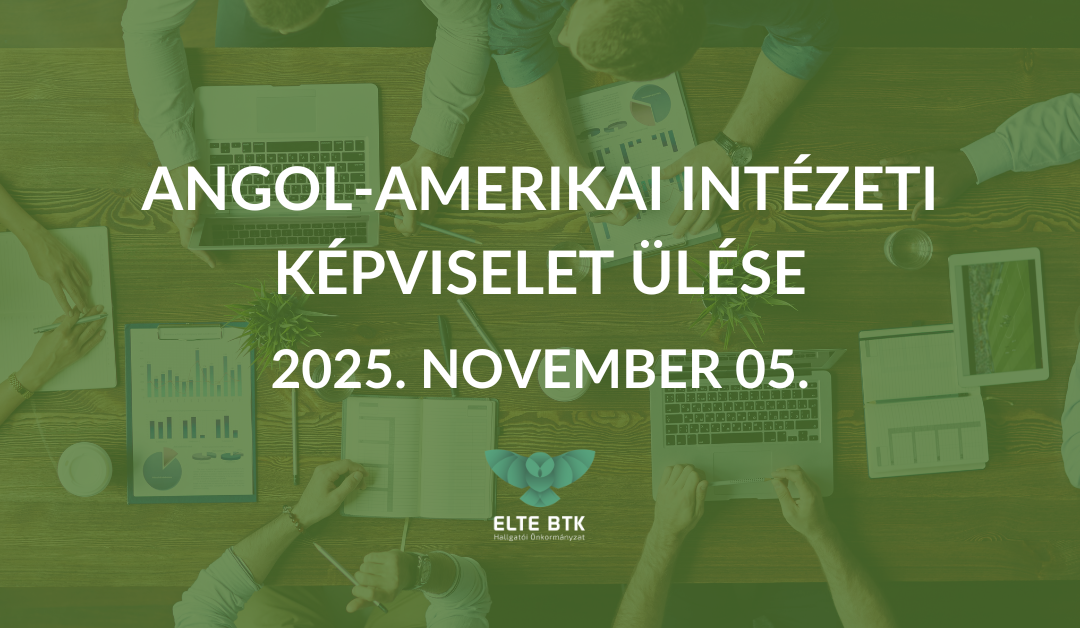 Angol-Amerikai Intézeti Képviselet ülése